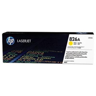 HP TONER LASER AMARILLO LASERJET ENTERPRISE/M855 Nº826A