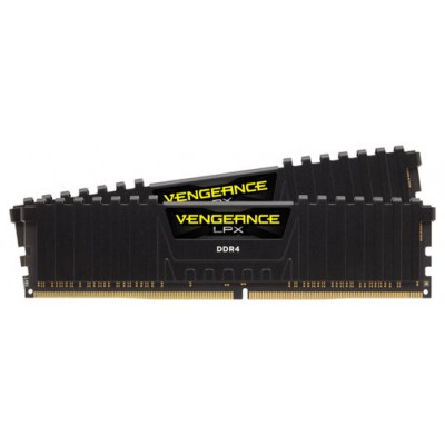 DDR4 16 GB(2X8KIT) 4000 VENGEANCE LPX BLACK CORSAIR (Espera 4 dias)