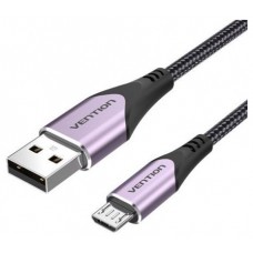 CABLE USB 2.0 A MICRO USB M-M 2 M PURPURA VENTION (Espera 4 dias)