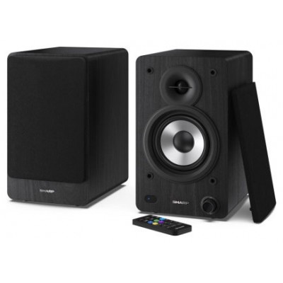 Sharp Bookshelf Speakers De 2 vías Negro Inalámbrico y alámbrico 60 W (Espera 4 dias)