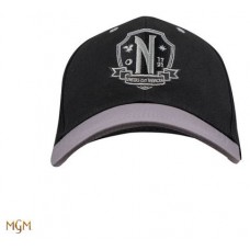 GORRA CON VISERA NEVERMORE ACADEMY NEGRA 54-60 CM (CIRCUNFERENCIA) CINEREPLICAS REDSTRING CR2671 (Espera 4 dias)