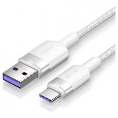 CABLE USB-A A USB-C M-M 2 M BLANCO VENTION (Espera 4 dias)