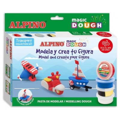 SET MAGIC DOUGH TRANSPORT ALPINO DP000530 (Espera 4 dias)