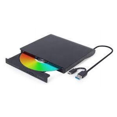 REGRABADORA EXTERNA DVD GEMBIRD USB NEGRA (Espera 4 dias)