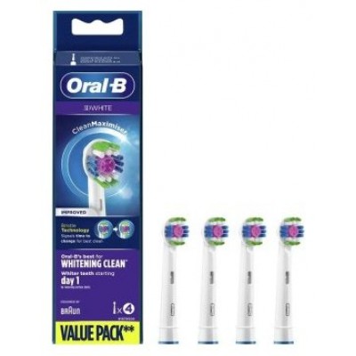 Cabezales De Recambio Oral-b Eb18prb-4 3d White 4