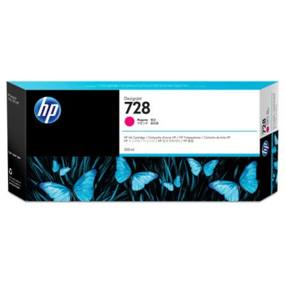 HP DesignJet 728 Cartucho Magenta 300ml