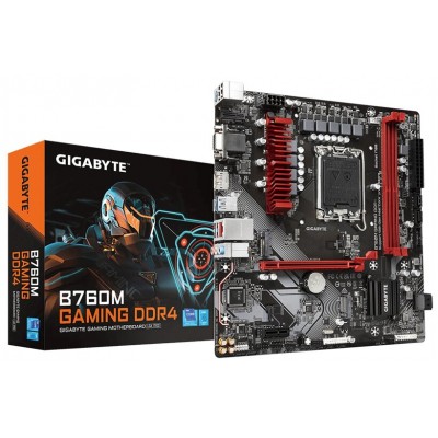 PLACA GIGABYTE B760M GAMING INTEL1700 2DDR4 PCIE4.0 (Espera 4 dias)