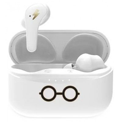 AURICULARES TWS EARPODS GAFAS Y RAYO HARRY POTTER BLANCO OTL TECHNOLOGIES REDSTRING HP0854 (Espera 4 dias)