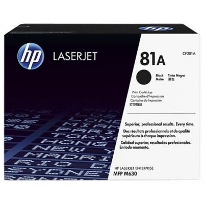 TONER HP CF281A Nº81 NEGRO 10500PAG (Espera 4 dias)