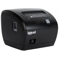 iggual Impresora térmica TP EASY 80 USB+RJ11 negra