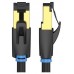 CABLE DE RED LATIGUILLO RJ45 CAT.8 SFTP AWG28 3 M NEGRO VENTION (Espera 4 dias)