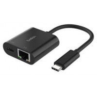 ADAPTADOR BELKIN INC019BTBK USB-C A ETHERNET + CARGA