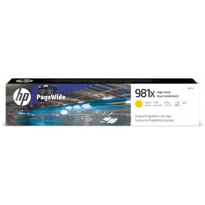 HP PageWide Enterprise Color 556 / MFP 586 Cartucho de Alta capacidad Amarillo nº981X