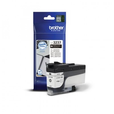 BROTHER Cartucho de tinta negro LC3237BK