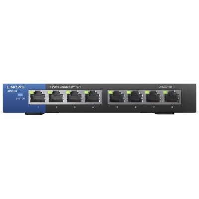 Switch Gigabit Linksys Lgs108-eu-rtl No Gestionable 8