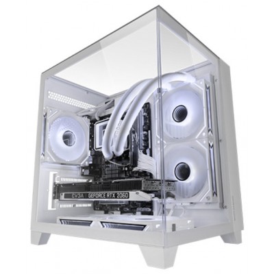 CAJA MINITORRE ATX MC-3CM BLANCO MARS GAMING (Espera 4 dias)