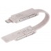 PACK 2x CABLE ECOLOGICO MARS GAMING MCA-ECO 1x1M