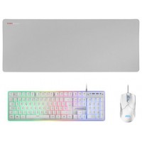 Pack Teclado Mouse Y Alfombrilla Mars Gaming Mcpx