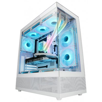 CAJA TORRE E-ATX MC-SET BLANCO MARS GAMING (Espera 4 dias)