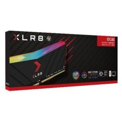 Ddr4 8gb Pny Xlr8 Gaming Epic Rgb 1x8gb 3200mhz Dimm