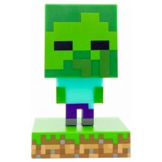 LÁMPARA ICONS ZOMBIE MINECRAFT 12 CM PALADONE REDSTRING PP6592MCFV2 (Espera 4 dias)