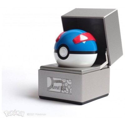 RÉPLICA ELECTRÓNICA DIE CAST POKEMON GREAT BALL THE WAND COMPANY WRC13620 (Espera 4 dias)