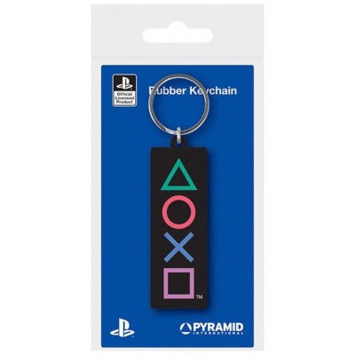 LLAVERO DE CAUCHO PLAYSTATION FORMAS PYRAMID RK39161C (Espera 4 dias)