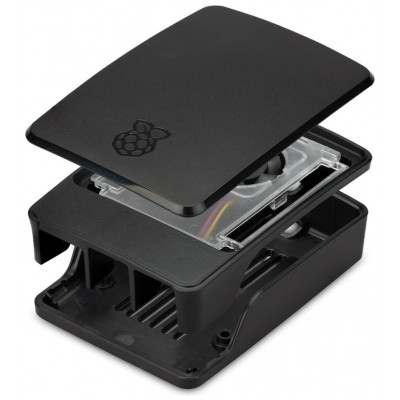 Raspberry caja oficial para Pi 5 - Color negro -