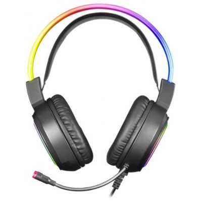 Headset Mars Gaming Mhrgb Black Jack 3.5mm Iluminacion