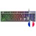 Teclado En Frances Hibrido H-mecanico Mars Gaming