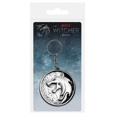 LLAVERO DE METAL THE WITCHER THE WOLF PYRAMID MK39254 (Espera 4 dias)