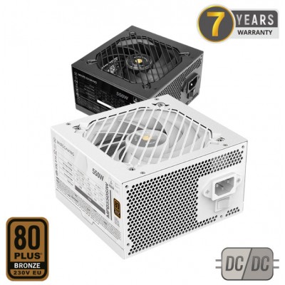 FUENTE ALIM. 550W SI 80+ BLANCO MARS GAMING (Espera 4 dias)