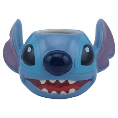 TAZA 3D CABEZA STITCH 325 ML HALF MOON BAY REDSTRING MUGSDC06 (Espera 4 dias)