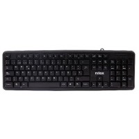 Nilox Teclado Compacto NXKBE000002 Usb Negro