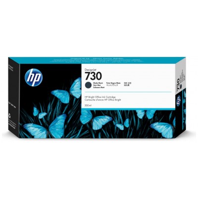 HP nº730 300-ml Matte Black Ink Crtg