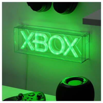 LÁMPARA LED ESTILO NEÓN XBOX 15 X 30 CM PALADONE REDSTRING PP12715XB (Espera 4 dias)