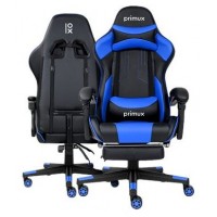 SILLA GAMING PRIMUX ECLIPSE COBALTO NEGRO/AZUL-Desprecintado (Espera 4 dias)