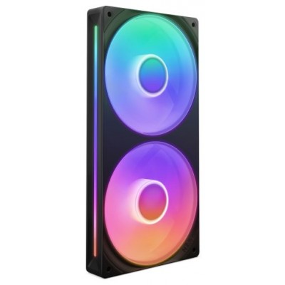 NZXT RF-U24HF-B1 sistema de refrigeración para ordenador Carcasa del ordenador Ventilador Negro (Espera 4 dias)