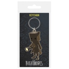 LLAVERO DE GOMA LITTLE NIGHTMARES MONO PYRAMID RK39346C (Espera 4 dias)