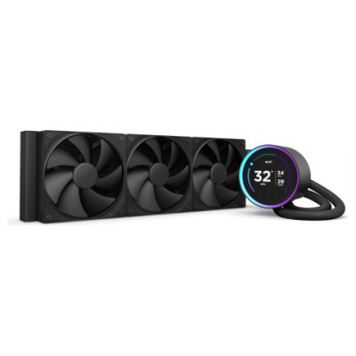 NZXT Kraken Elite 360 Procesador Sistema de refrigeración líquida todo en uno 12 cm Negro 1 pieza(s) (Espera 4 dias)