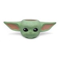 TAZA DESAYUNO FORMA THE MANDALORIAN BABY YODA PYRAMID INTERNATIONAL SCMG25972 (Espera 4 dias)