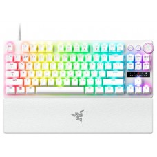 TECLADO RAZER HUNTSMAN V3 PRO (USA) TENKEYLESS BLANCO (RZ03-04981700-R3M1) (Espera 4 dias)