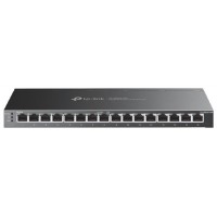 SWITCH TP LINK OMADA TL-S2016P / SMART, 16x1G 8xPOE+, 120W