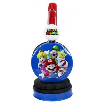 AURICULARES KIDS CORE SUPER MARIO Y AMIGOS OTL TECHNOLOGIES REDSTRING SM0878 (Espera 4 dias)