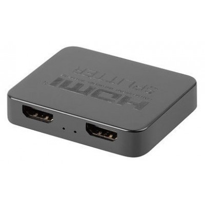 SPLITTER VIDEO LANBERG HDMI A 2 X HDMI 4K + MICRO USB NEGRO