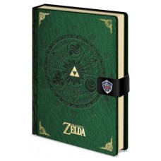 CUADERNO PREMIUM THE LEGEND OF ZELDA MEDALLÓN PYRAMID REDSTRING SR72444 (Espera 4 dias)