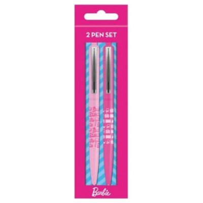 PACK 2 BOLÍGRAFOS BARBIE (BARBIE WORLD) PYRAMID INTERNATIONAL REDSTRING SR74391 (Espera 4 dias)