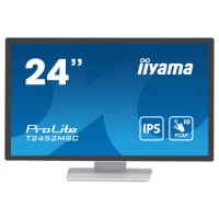 iiyama ProLite pantalla para PC 60,5 cm (23.8") 1920 x 1080 Pixeles Full HD LCD Pantalla táctil Multi-usuario Blanco (Espera 4 dias)