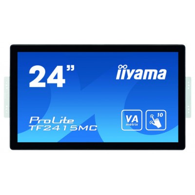 iiyama ProLite TF2415MC-B2 pantalla para PC 60,5 cm (23.8") 1920 x 1080 Pixeles Full HD VA Pantalla táctil Multi-usuario Negro (Espera 4 dias)