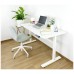 Mesa De Escritorio Motorizada Tooq Atlas White